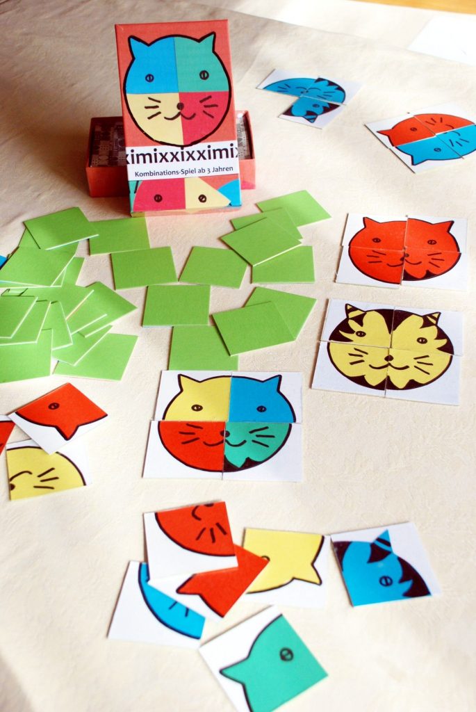 Kartenspiel für Kinder, ab 3 Jahren,lustig und innvoativ